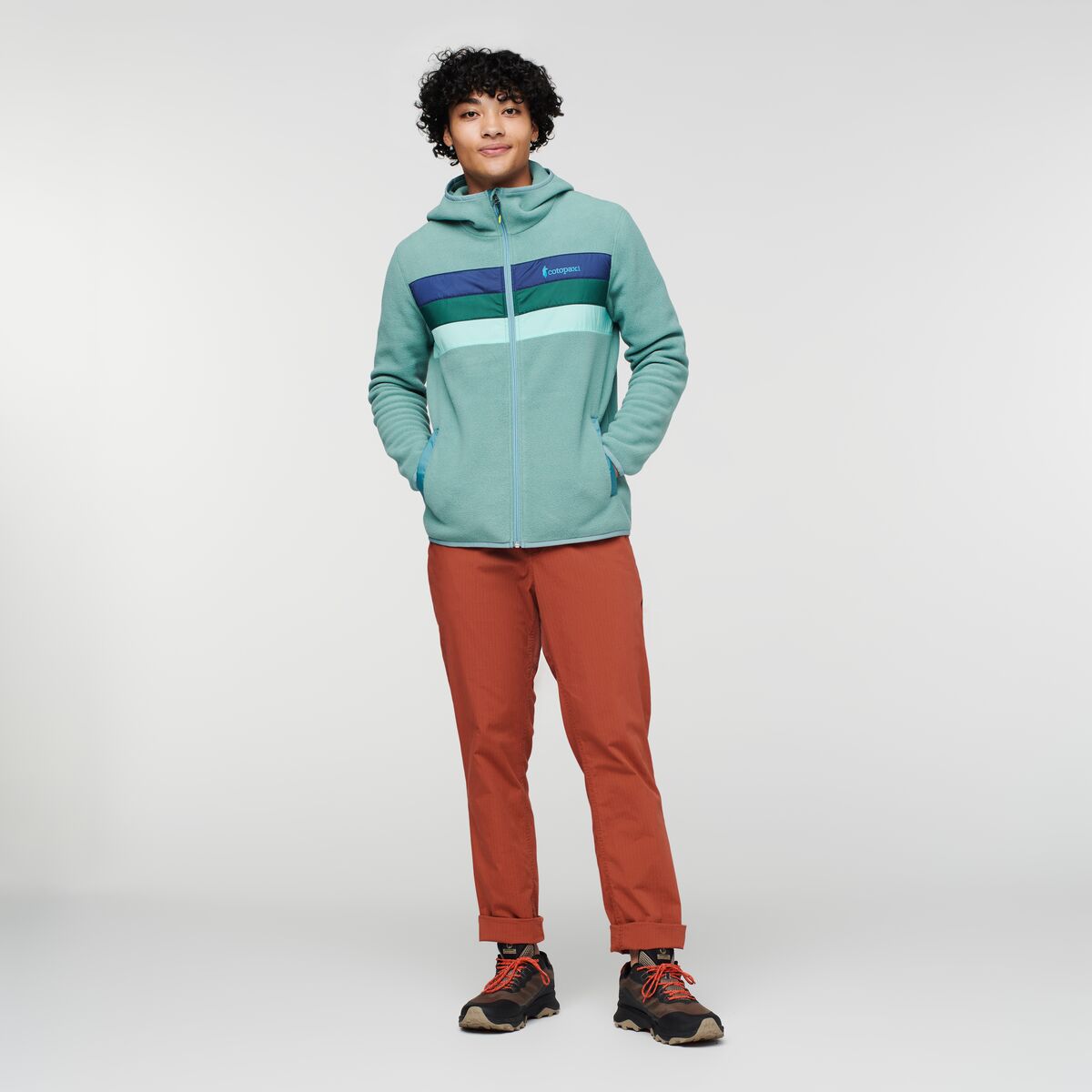 Teca Fleece Hooded Full-Zip Jacket - Men's - Image 2