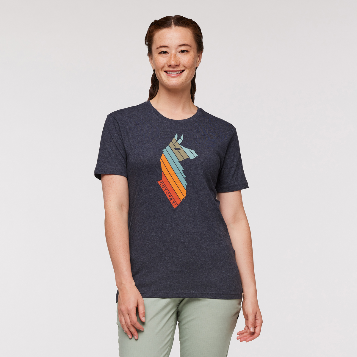 Llama Stripes T-Shirt - Women's - Image 17