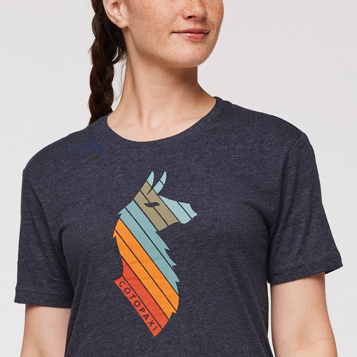 Llama Stripes T-Shirt - Women's - Image 21