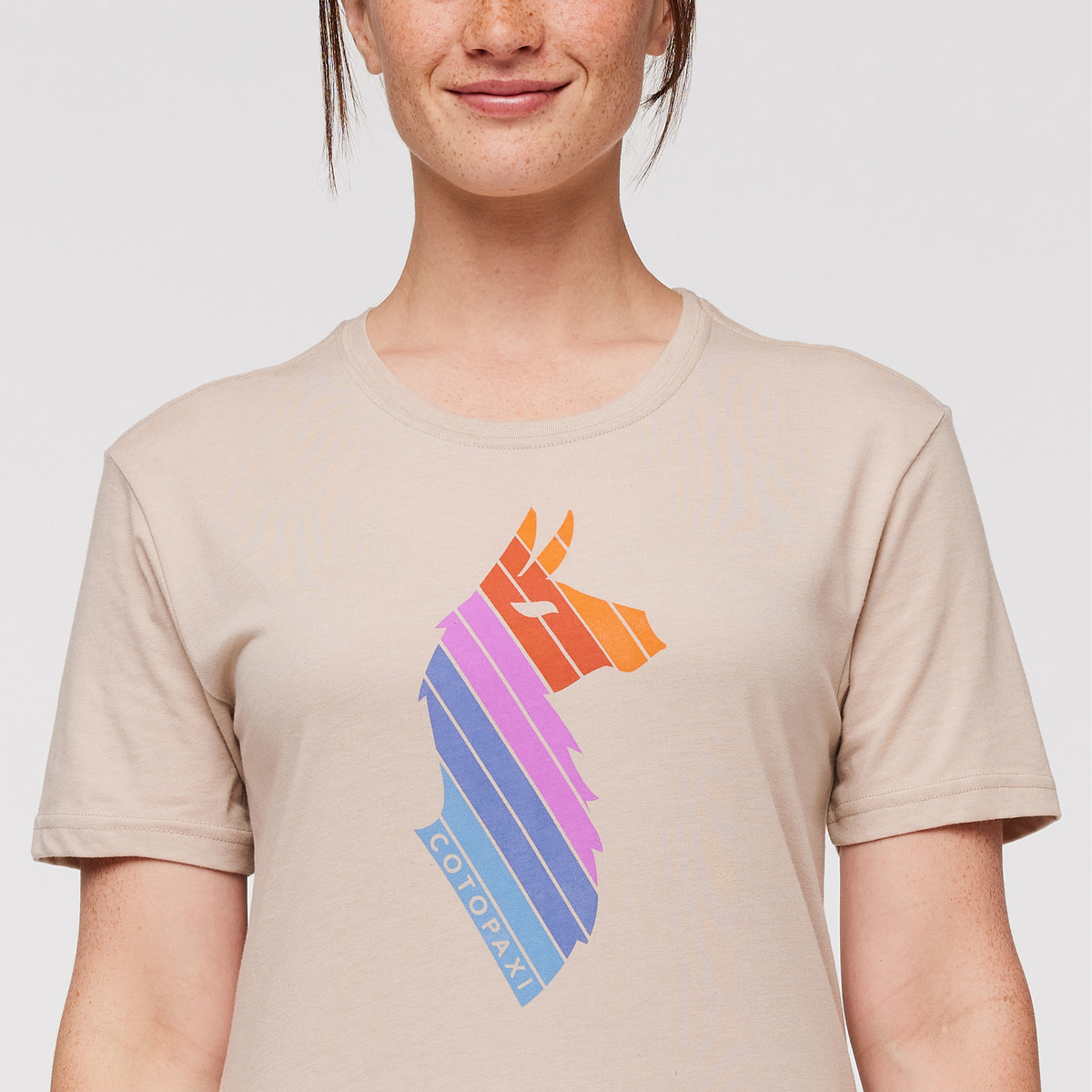 Llama Stripes T-Shirt - Women's - Image 10