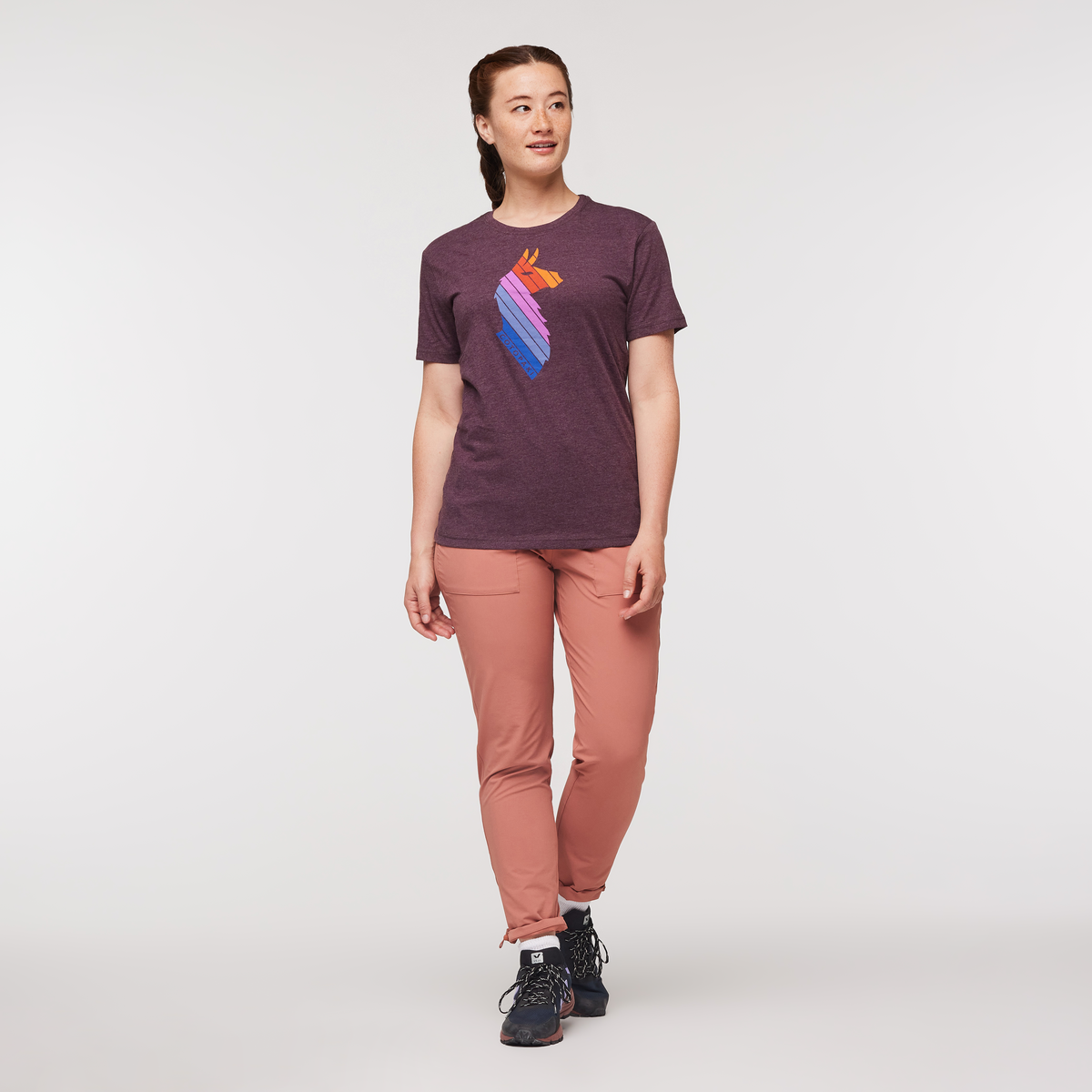 Llama Stripes T-Shirt - Women's - Image 12