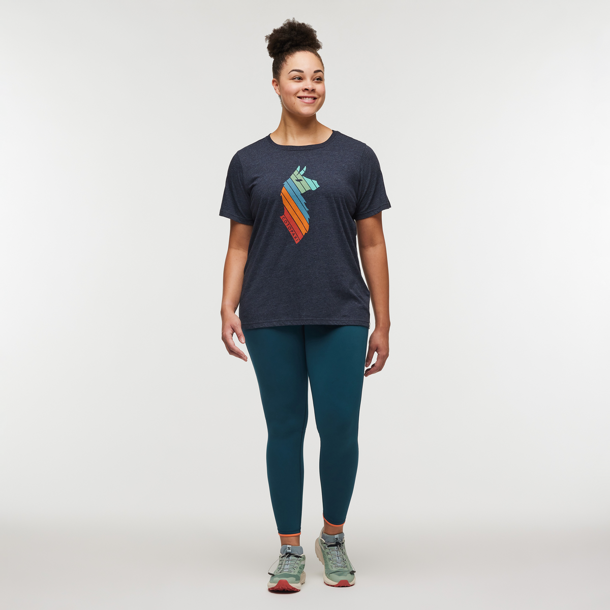 Llama Stripes T-Shirt - Women's - Image 2