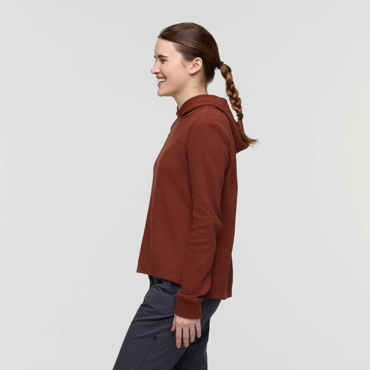 Atajo Long-Sleeve Waffle Hoodie - Women's - Image 3