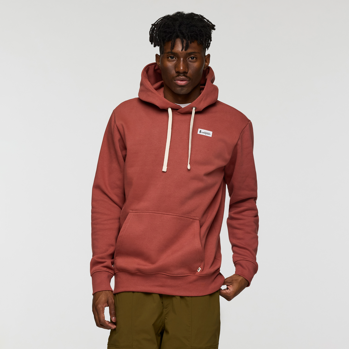 Llama Patch Pullover Hoodie - Men's