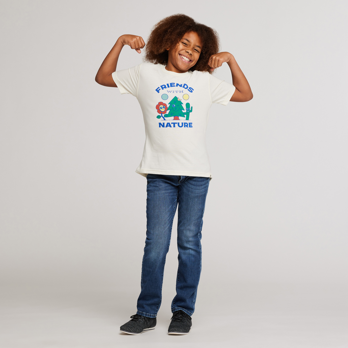 Friends with Nature T-Shirt - Kids' - Image 2
