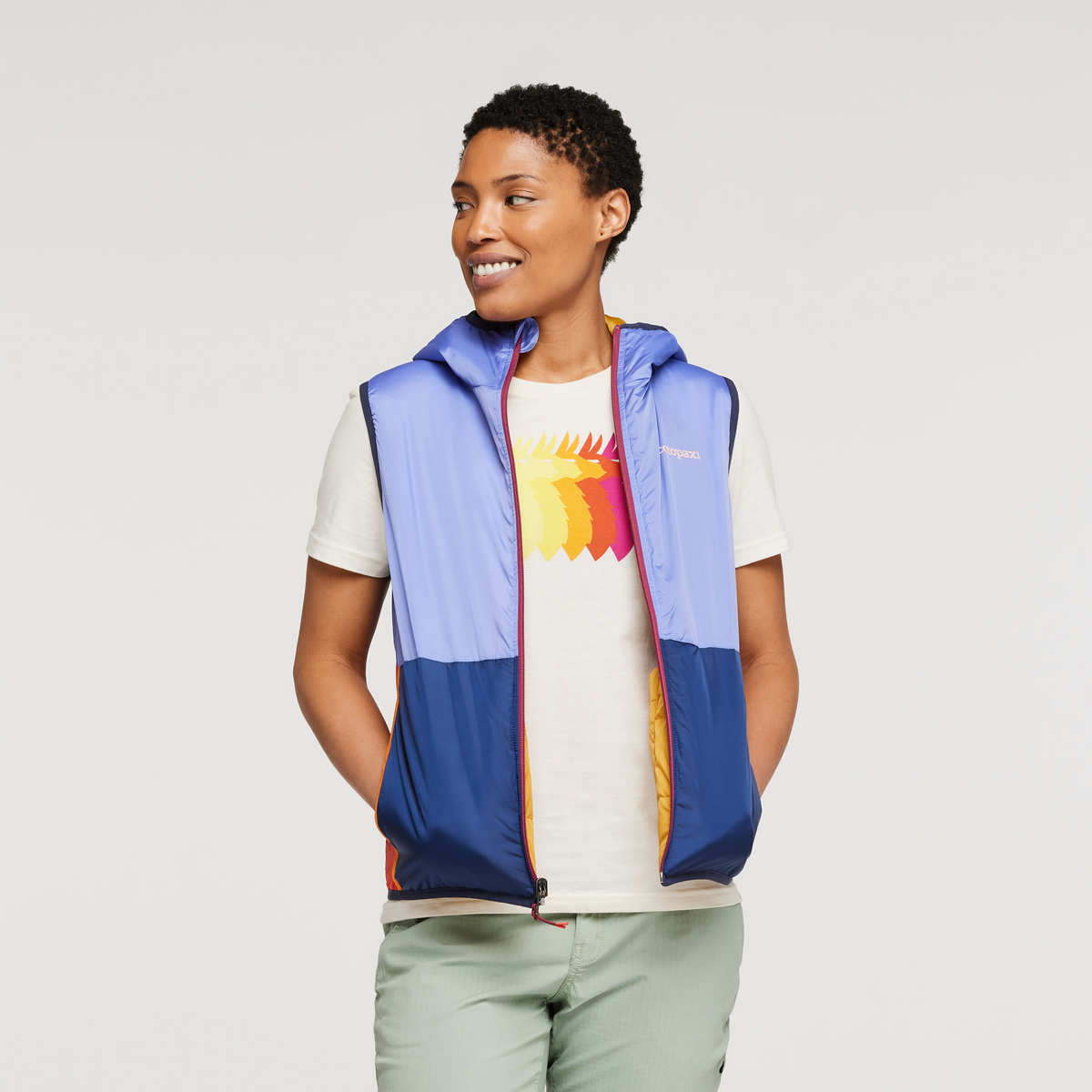 Teca Cálido Reversible Hooded Vest - Women's - Image 2