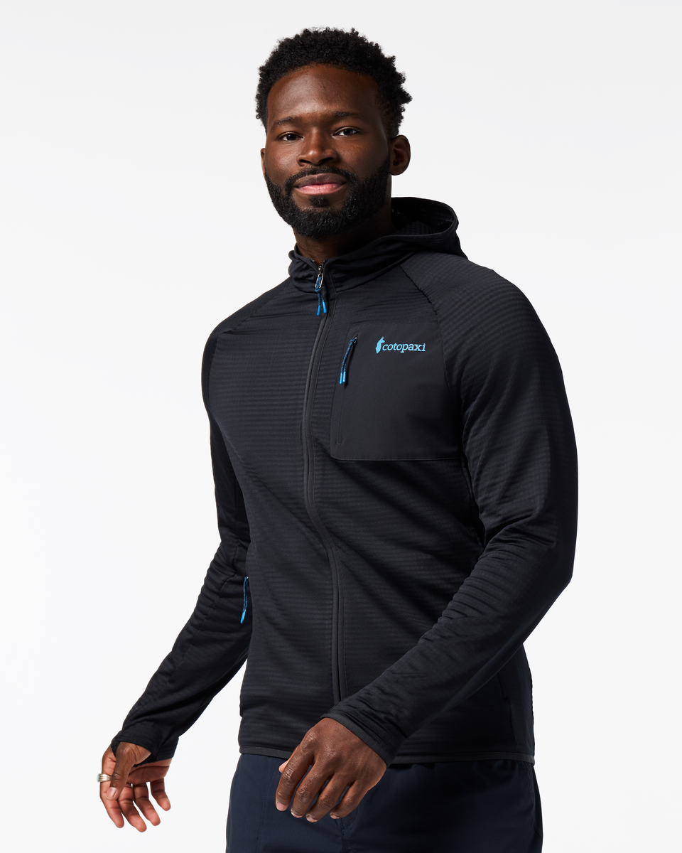 Alternative view of Otero Fleece Full-Zip Hooded Jacket - Men's